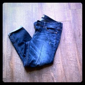 Express modern boyfriend cuffed denim